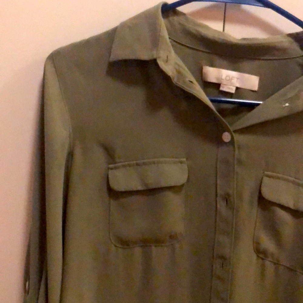 Loft shirt olive/army color XS - Picture 2 of 6